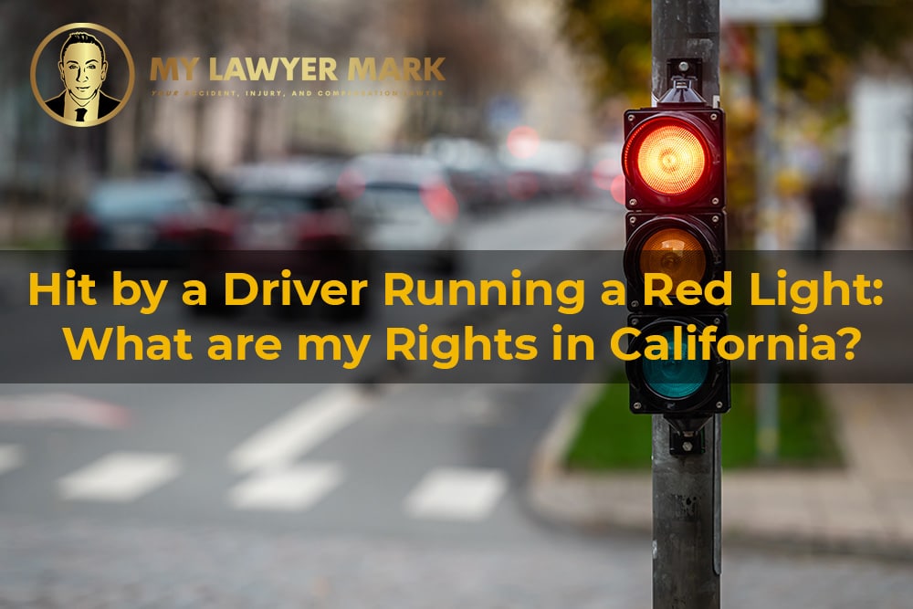 running a red light