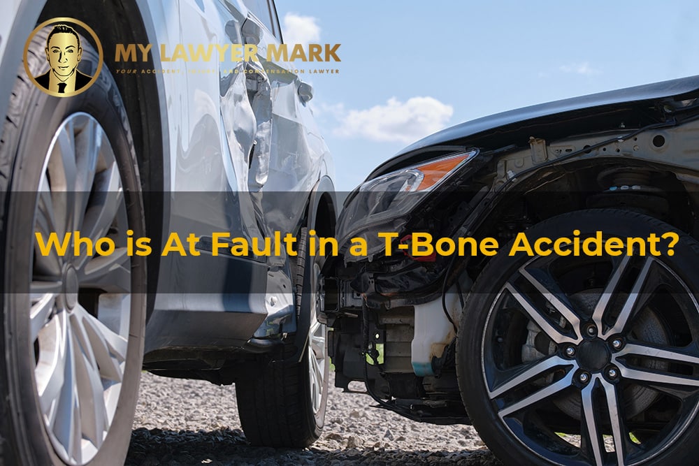 who is at fault in a t bone accident​