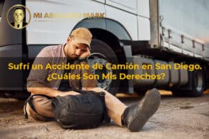 accidente de camión en San Diego