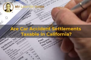 Are car accident settlements taxable