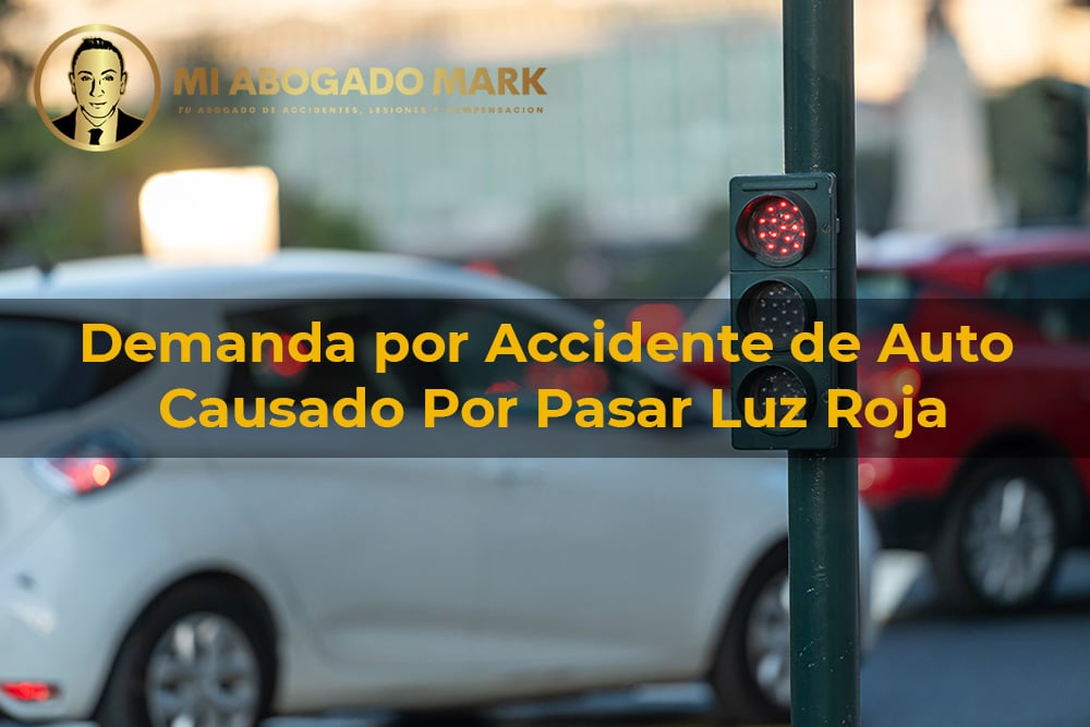 red light car accident settlement