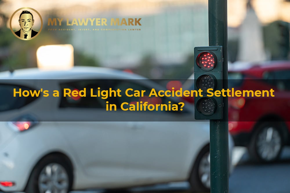 red light car accident settlement