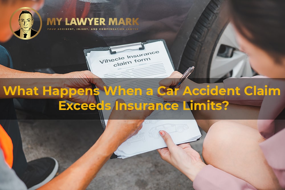 what happens when car accident claim exceeds insurance limits