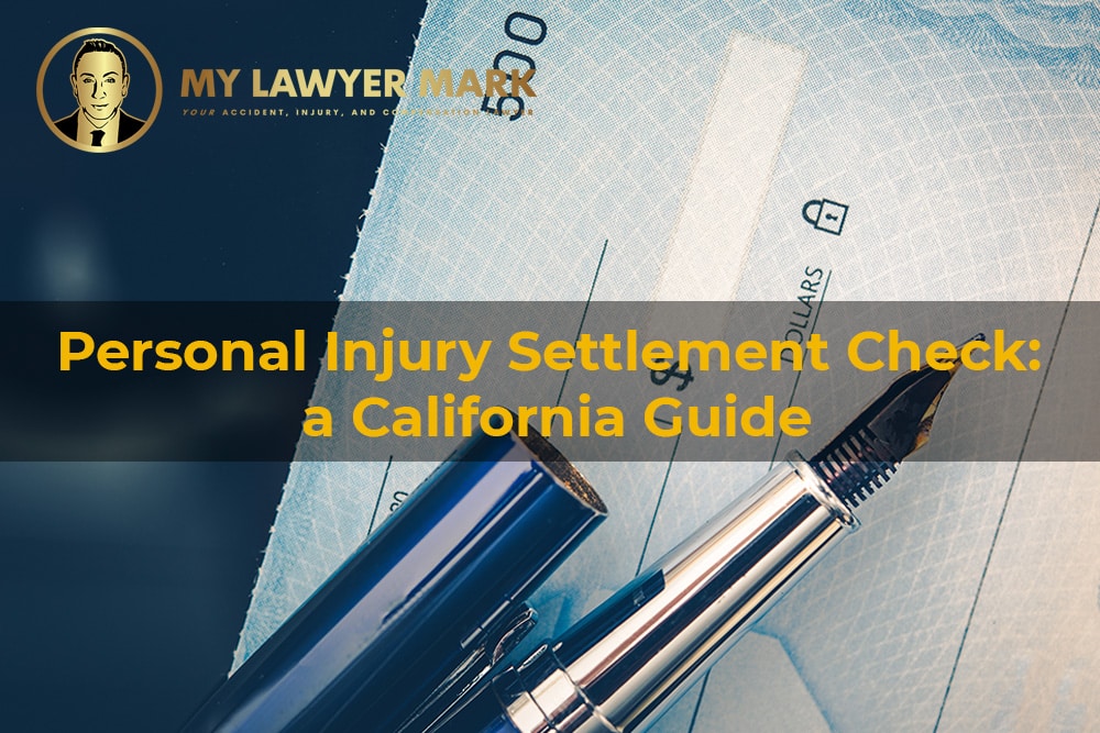 personal injury settlement check